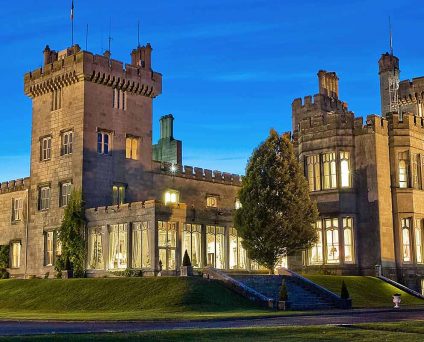 Dromoland Castle at night